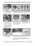 Preview for 7 page of Giant SP100HK Operating Instructions/ Repair And Service Manual