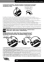 Preview for 26 page of GiBiDi GECO 500N Installation Instructions Manual