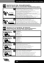 Preview for 28 page of GiBiDi GECO 500N Installation Instructions Manual