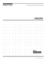 Gibson CFU09M2HW1 Owner'S Manual preview