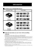 Preview for 4 page of GIGA-TMS MFR120 Series User Manual