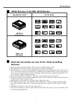 Preview for 5 page of GIGA-TMS MFR120 Series User Manual