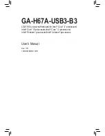 Gigabyte GA-H67A-USB3-B3 User Manual preview