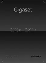 Gigaset C590 ip Manual preview