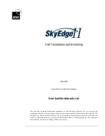 Gilat Satellite Networks SkyEdge II Installation Manual preview