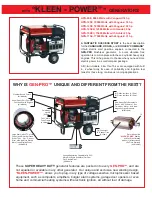 Preview for 3 page of Gillette PORTABLE GENERATORS Owner'S Manual