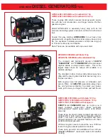 Preview for 4 page of Gillette PORTABLE GENERATORS Owner'S Manual