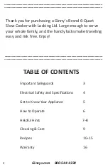 Preview for 2 page of GINNY’S 759101 User Manual