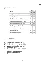 Preview for 18 page of Giona ISSWT 120 Installation, Use And Maintenance Instructions