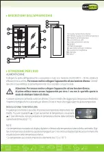 Preview for 7 page of Gio'Style Cantinetta Frigo GYSCF33 Owner'S Manual