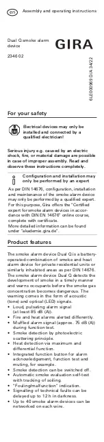 Preview for 1 page of Gira 2346 02 User Manual