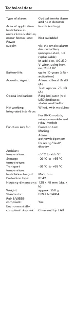 Preview for 6 page of Gira 2346 02 User Manual