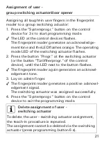 Preview for 21 page of Gira 5551 Series Operating Instructions Manual