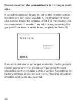 Preview for 24 page of Gira 5551 Series Operating Instructions Manual