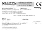 Preview for 2 page of GIULIANO S 560 Use And Maintenance Instructions