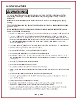 Preview for 7 page of Glacial 8LCH-KK-SC-SSF-40 User Manual