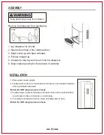 Preview for 11 page of Glacial 8LCH-KK-SC-SSF-40 User Manual