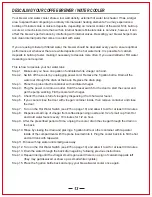 Preview for 13 page of Glacial 8LCH-KK-SC-SSF-40 User Manual