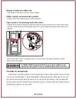 Preview for 22 page of Glacial 8LCH-KK-SC-SSF-40 User Manual