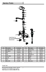 Preview for 7 page of Glacier bay 1005655250 Installation And Care Manual