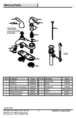 Preview for 9 page of Glacier bay 217-251 Installation And Care Manual