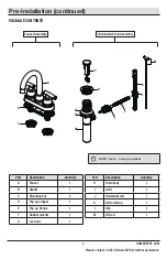 Preview for 3 page of Glacier bay 67730W-6101 Installation And Care Manual