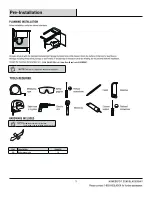 Preview for 3 page of Glacier bay FSUZAS2721A1SA1 Use And Care Manual