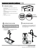 Preview for 10 page of Glacier bay FSUZAS2721A1SA1 Use And Care Manual