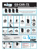 Preview for 6 page of Glacier Start GLC-GS-CHR-T5 Installation Manual