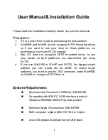 Preview for 2 page of Glacier HD-EB-353-G-BK Installation Manual