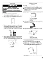 Preview for 5 page of Gladiator GACP15XXMG Use & Care Manual