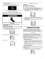 Preview for 7 page of Gladiator GACP15XXMG Use & Care Manual