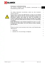 Preview for 5 page of Glamox FX60 Operating Instructions Manual