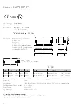 Preview for 4 page of Glamox GRX3 LED IC User Manual