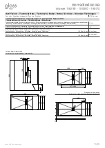 Preview for 7 page of glass 1989 NONSOLODOCCIA SHOWER 180/90 Manual