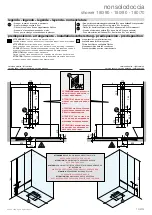 Preview for 8 page of glass 1989 NONSOLODOCCIA SHOWER 180/90 Manual