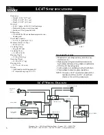 Preview for 8 page of Glastender LC44 Operation Manual