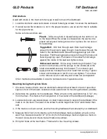 Preview for 5 page of GLD Products 42-0001 Replacement Parts Manual