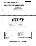 Preview for 47 page of GLD Products 42-1020 Replacement Parts Manual