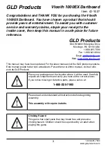 Preview for 3 page of GLD Products 42-1037 Replacement Parts Manual