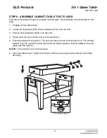 Preview for 13 page of GLD Products 64-1049 Manual