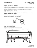 Preview for 15 page of GLD Products 64-1049 Manual