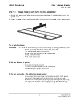 Preview for 16 page of GLD Products 64-1049 Manual