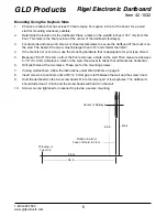 Preview for 6 page of GLD Products RIGEL Manual