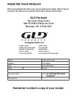 Preview for 41 page of GLD Products RIGEL Manual