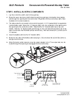 Preview for 13 page of GLD Products VANCOUVER Manual