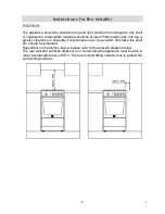 Preview for 7 page of Glen G797 Installation And User Instructions Manual