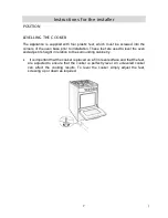 Preview for 8 page of Glen G797 Installation And User Instructions Manual