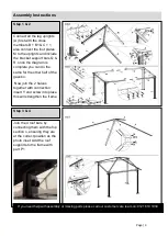 Preview for 3 page of Glendale GL0020 Assembly Instructions