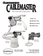 Preview for 1 page of Glendinning Cablemaster User'S Installation And Operation Manual